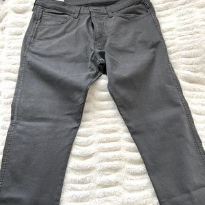 Charcoal Grey Levi’s jeans